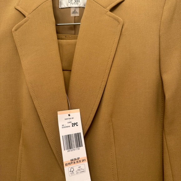 Le Suit Petite size 2 Pant Suit NWT - Picture 5 of 5